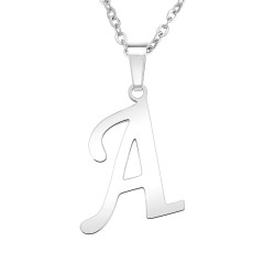 Alphabet letter A necklace...