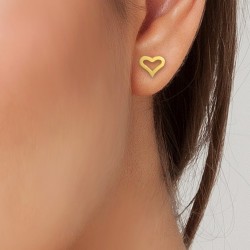 Boucles d'oreilles coeur...