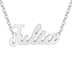 Julia name necklace