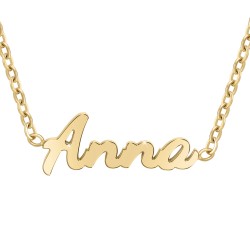 Anna name necklace