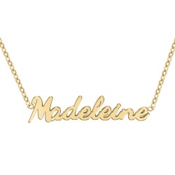 Madeleine name necklace