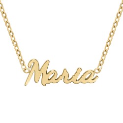 Maria name necklace