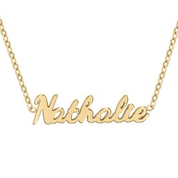 Nathalie name necklace