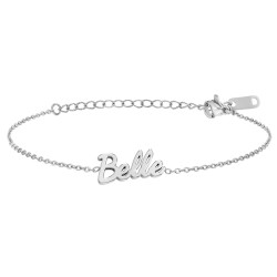 Belle message bracelet