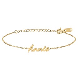 Annie name bracelet