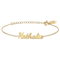 Nathalie name bracelet