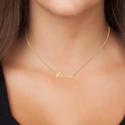 Annie name necklace