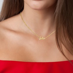Jolie message necklace
