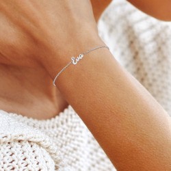 Eva name bracelet