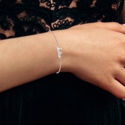 Julia name bracelet