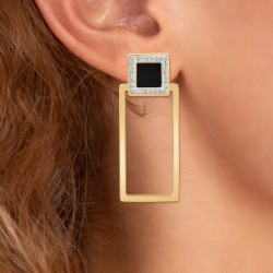 BR01 earrings adorned with...