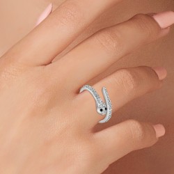Adjustable snake ring by...