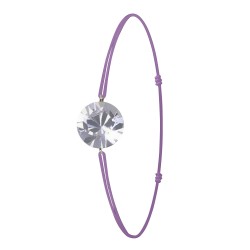 Bracelet élastique violet...