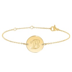 Bracciale con lettera B in...