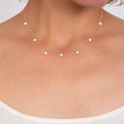 Necklace BR01 adorned with...