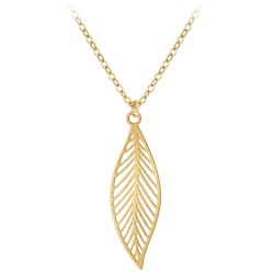 Collier feuille par BR01