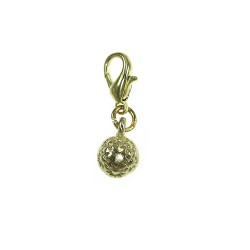 BR01 golden pearl charm charm